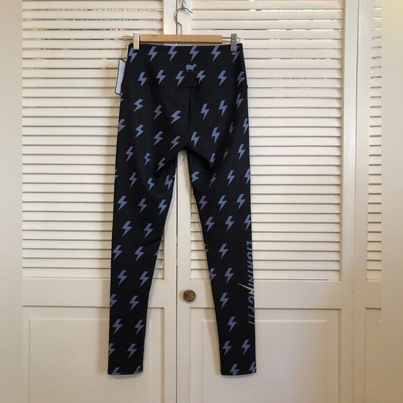 NWT Goldsheep Lightning Fit GS Bolt Blue Leggings Medium - Picture 7 of 11